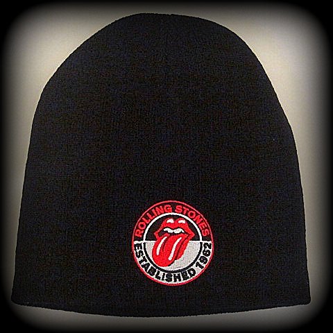 ROLLING STONES - Embroidered - Logo Beanie - One Size Fits All